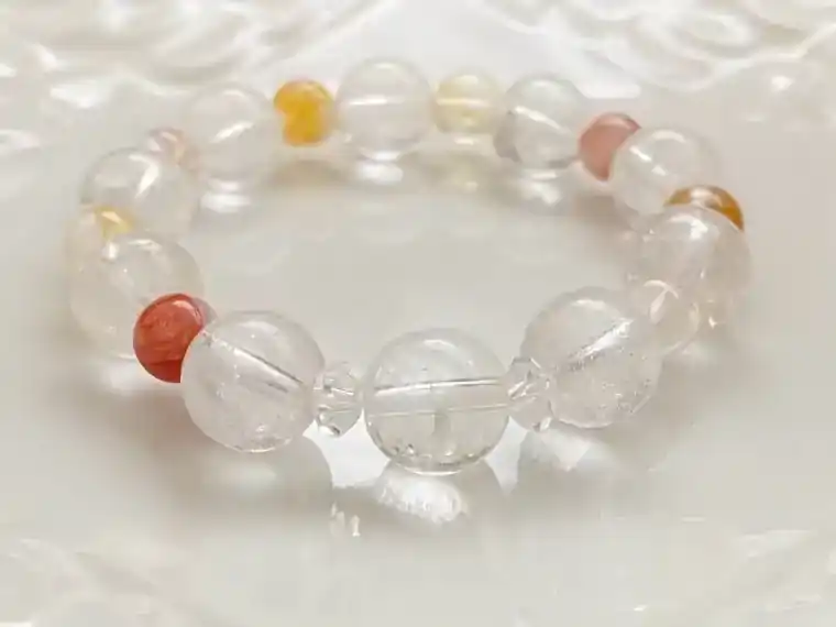 マニカラン水晶ブレスレット