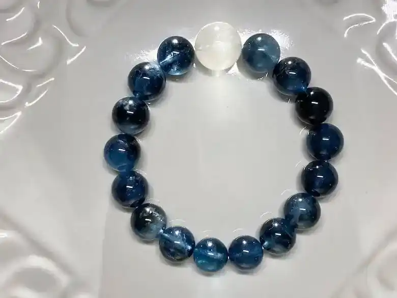 ブラックスターアクアマリン＊サゲニティッククォーツ・アマゾナイト