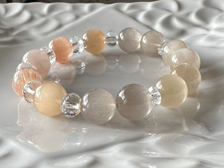 Genuine:サゲニティッククォーツ*ミックスカラーA | Blossom Stone